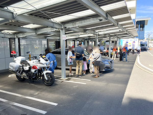 浦上自動車学校での様子